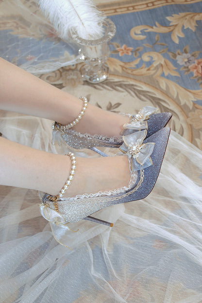 One Night - Wedding Lolita High Heels Shoes