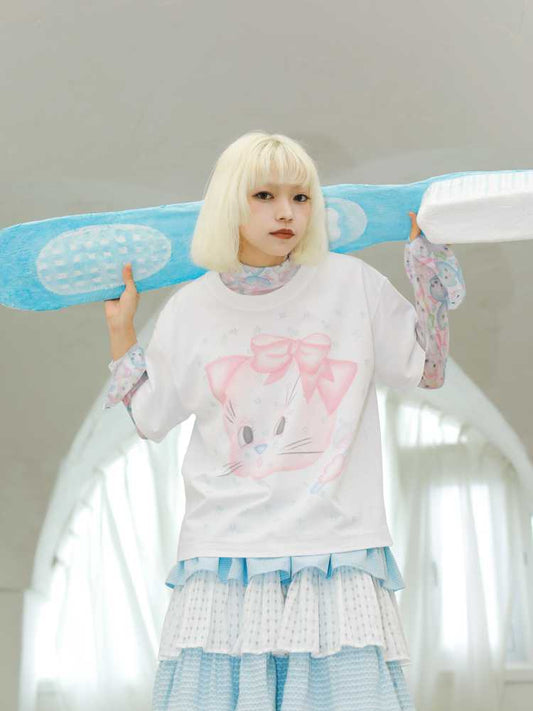 Loose short sleeve T-shirt【s0000010081】