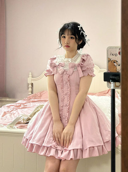Sweet Wood - Plus Size Lolita OP Dress Summer Dress