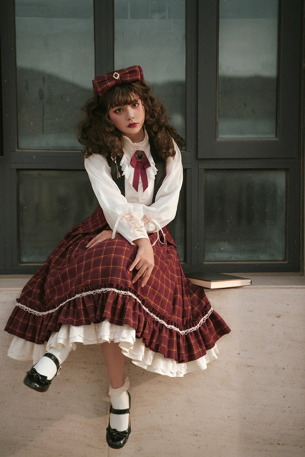 Miss Point - Rose Doll - Elegant Lolita Mutton Sleeve Blouse