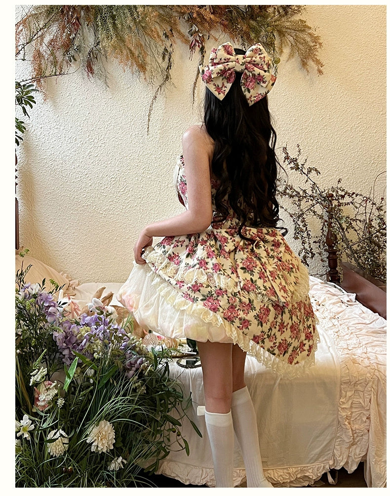 Diamond Honey - Sweet Lolita JSK Dress Sleeveless Dress for Spring Summer