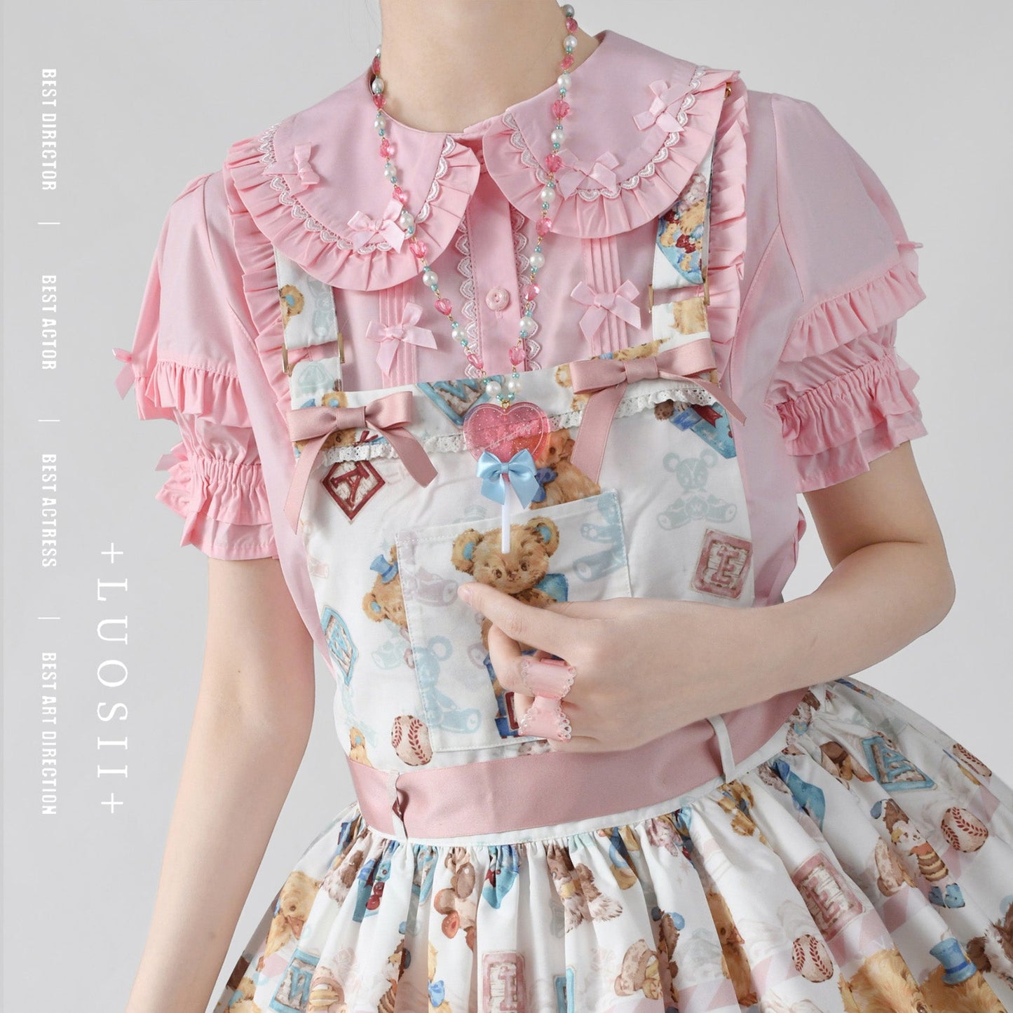 MIST - Creamy Condensed Milk - Kawaii Lolita Shirt Soft Girl Short-sleeved