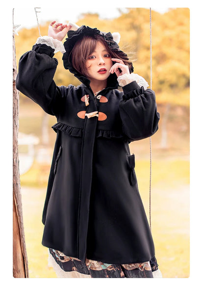 Fairy Cat - Sweet Lolita Coat Autumn and Winter Lolita Outwear