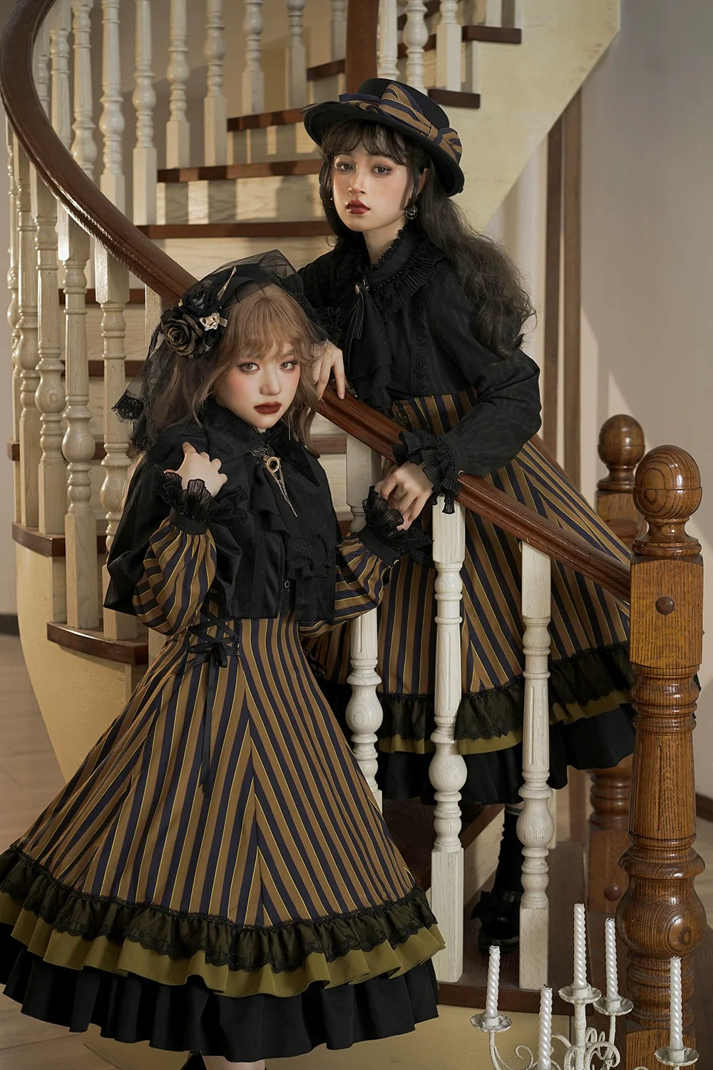 Miss Point - Custom-Made Lolita Elegant Stand Collar Lolita Shirt