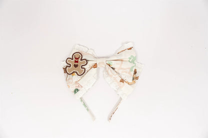 Babyblue - Bear Honey - Sweet Lolita Accessory Gingerbread Man Design