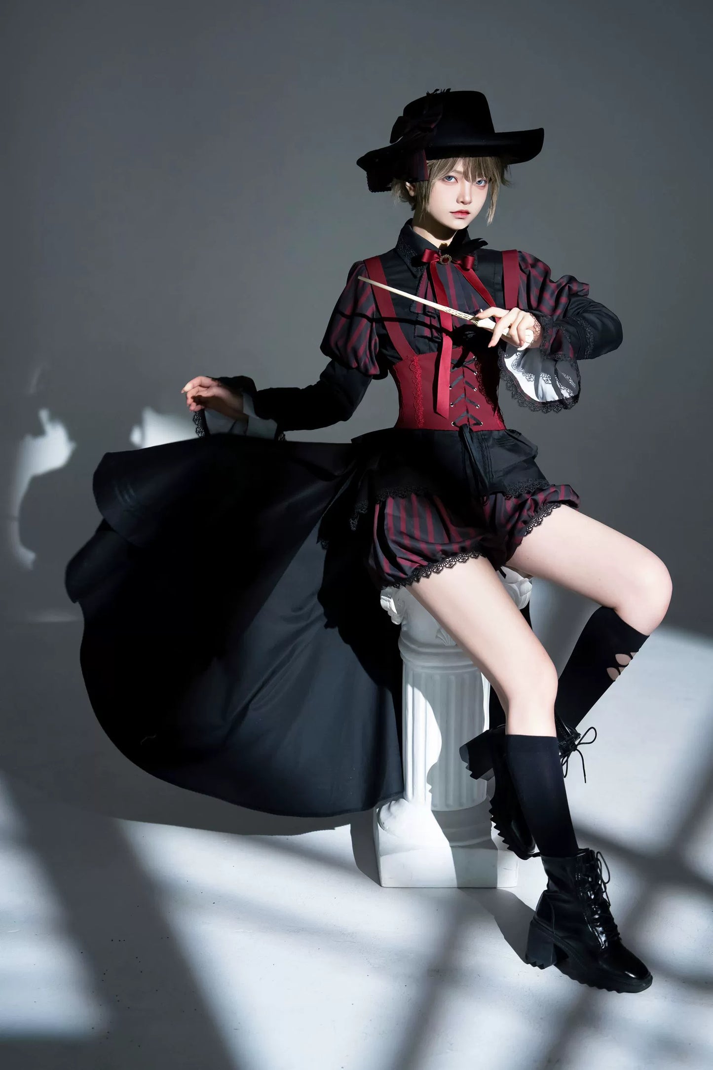 Uncle's Workshop - Ouji Lolita Shirt Set, Prince Style Bloomers