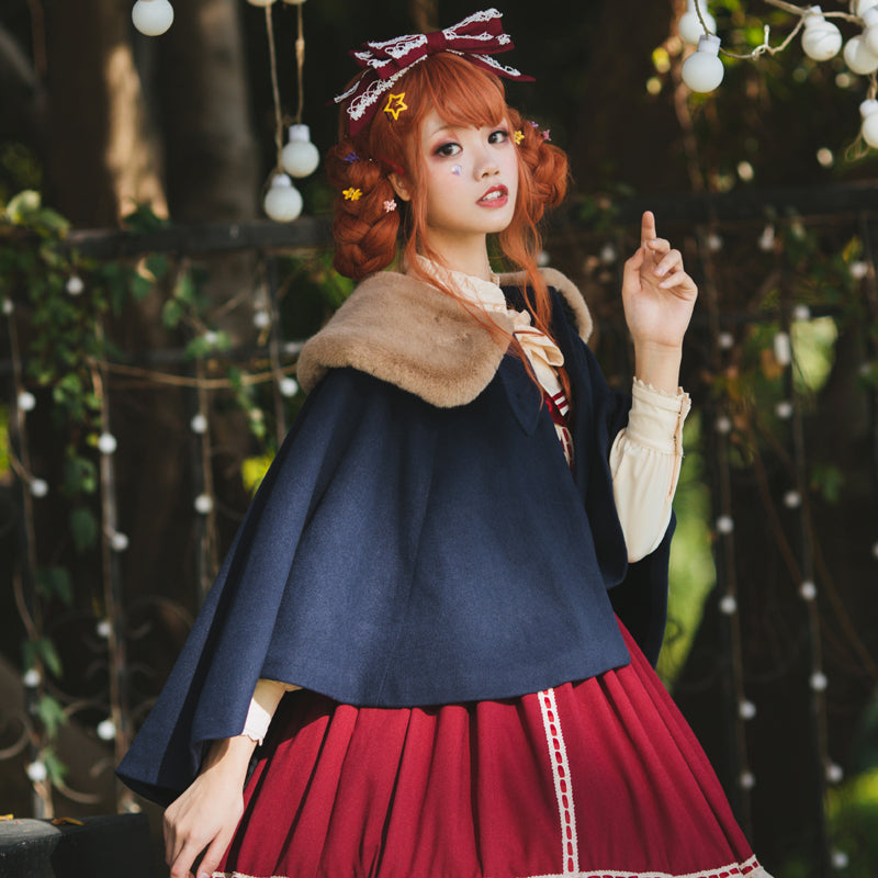 Eieyomi - Miss Betty - Lolita Autumn and Winter Wool Cape
