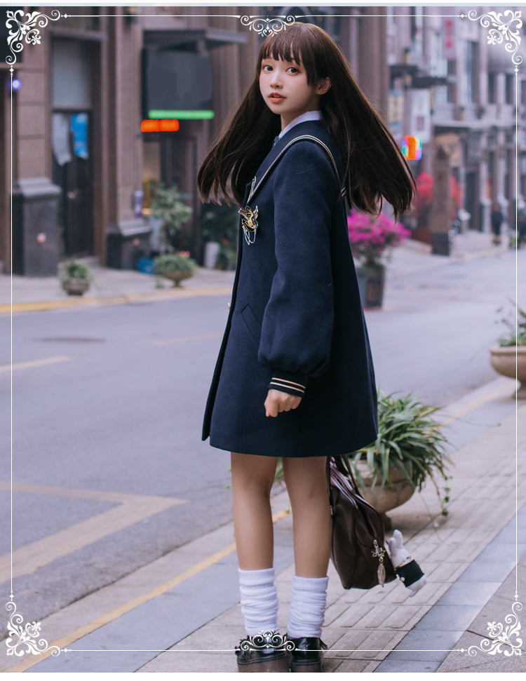 Eieyomi - Lolita Velvet Padded JK Coat