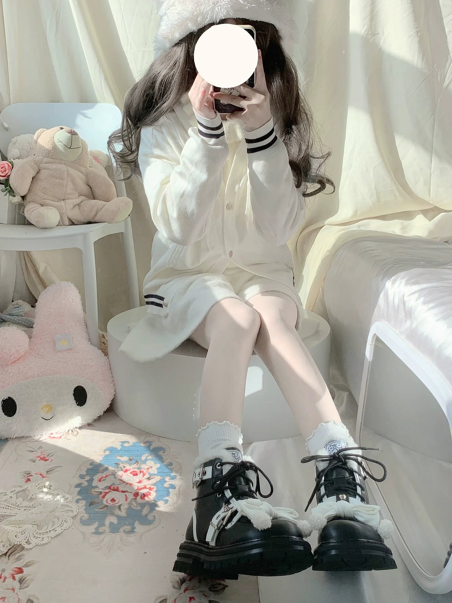 StarsCrwon - Sweet Lolita Shoes Winter Lolita Martin Boots