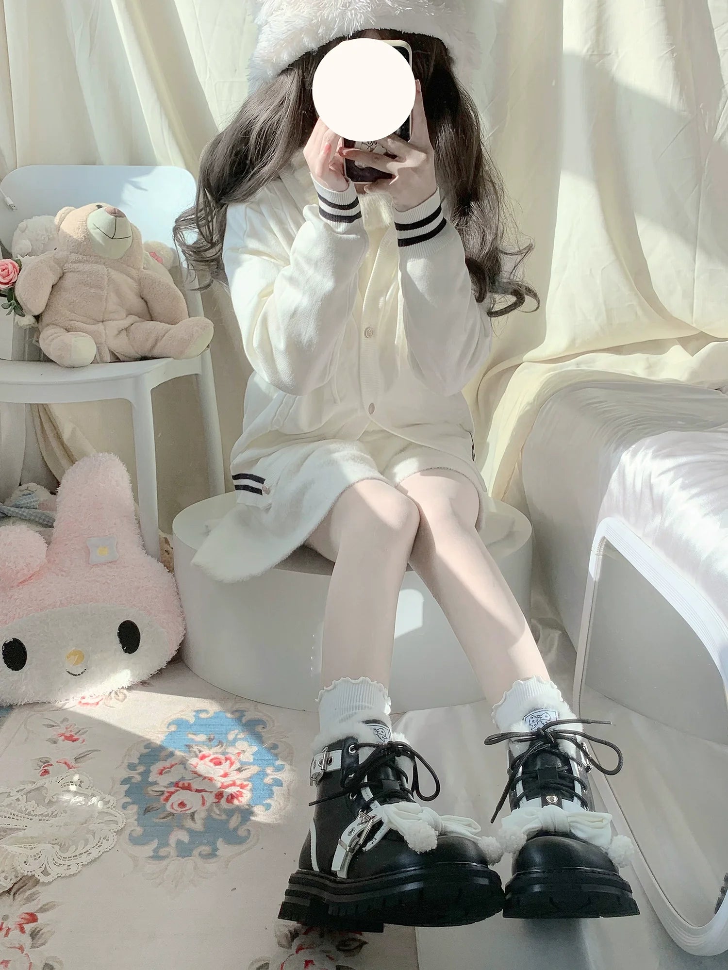 StarsCrwon - Sweet Lolita Shoes Winter Lolita Martin Boots