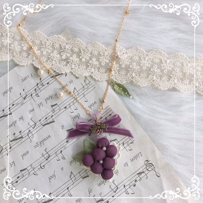 Chestnut Lolita - Louvre Vineyard Accessory Hairband Retro Lolita KC