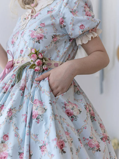 Miss Point - Customized Elegant Lolita OP Dress Cute Daily Girl Short Lolita Dress