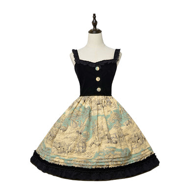 Magic Tea Party - Winter Hunting Period - Classsic Lolita JSK