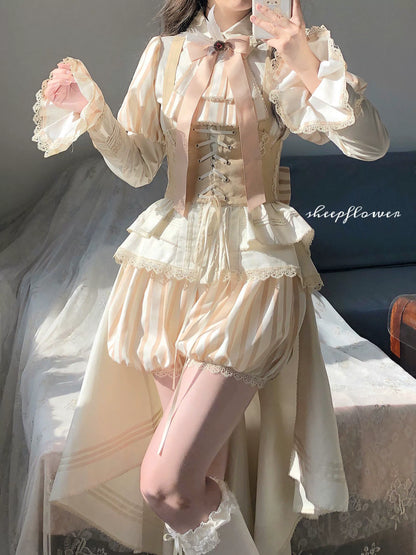 Uncle's Workshop - Ouji Lolita Shirt Set, Prince Style Bloomers