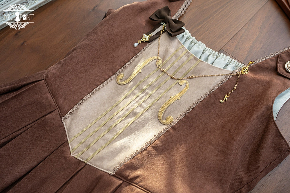 Miss Point - Customized Lolita Jumper Dress - Elegant College Lolita JSK