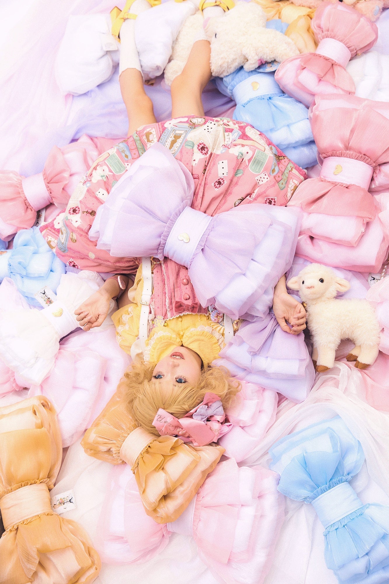 Boguta - Satin Butterfly Bow Bag Versatile Elegance Lolita Bag