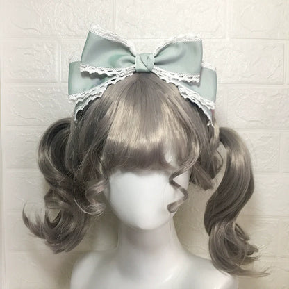 Qingyi Handmade - Sweet Lolita KC Multicolor Bow Lolita Headwear