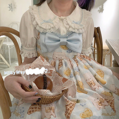 Milky Way - Lemon Puppy Lolita JSK Dress