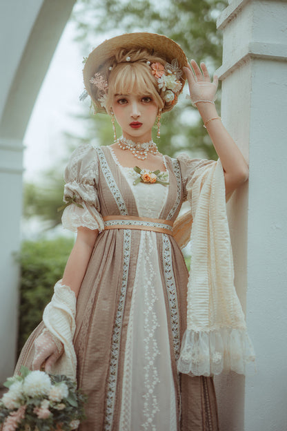 Miss point - Sally's Garden - Lace Cotton Lolita Shawl