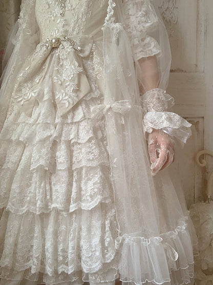 Sweet Wood - Secret Garden In Midsummer - Elegant Lolita Bridal JSK