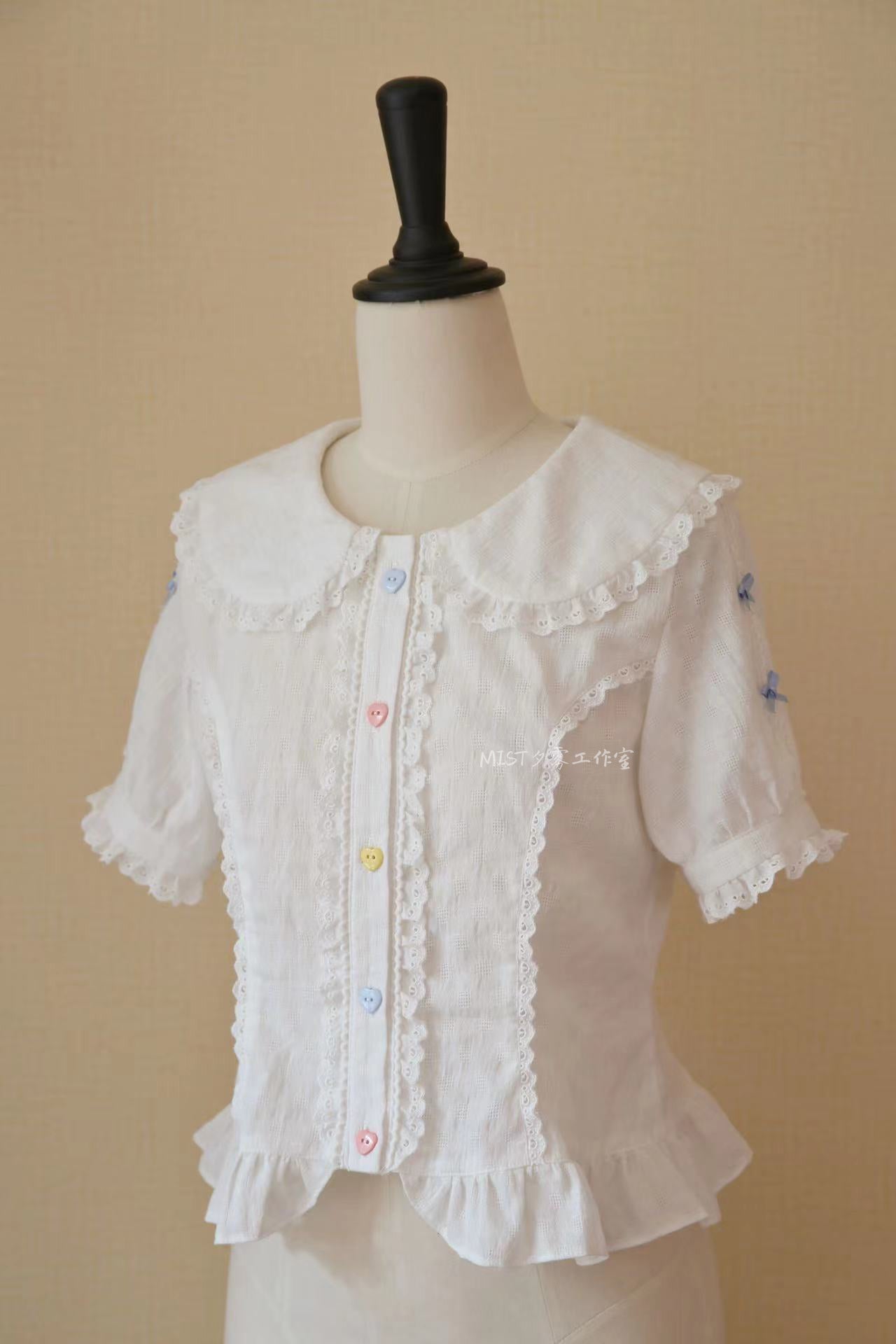 MIST - Kawaii Lolita Lace Shirt