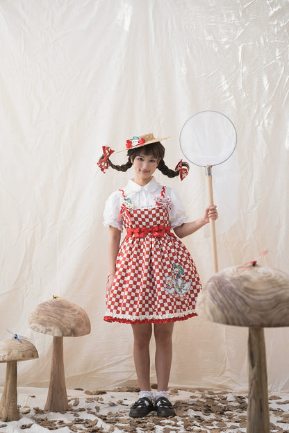 Chemical Romance - Hello Duck - Kawaii Lolita JSK Duck Print Lolita Dress