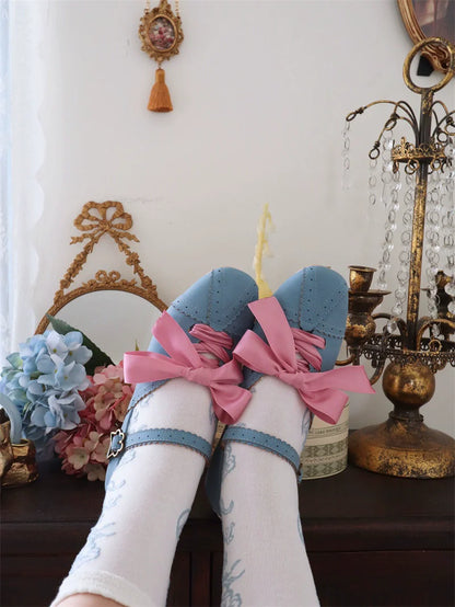 MR.Qiutian - Pictorial Girl - Han Lolita Shoes Retro Lolita Chinese Style Shoes