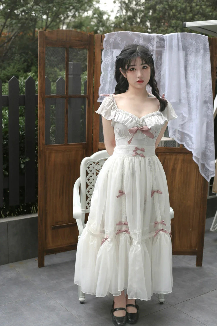 Sweet Wood - Elegant Floral Sweet Lolita OP Corset Accessory