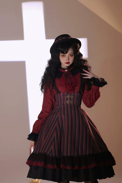 Miss Point - Custom-Made Lolita Elegant Stand Collar Lolita Shirt