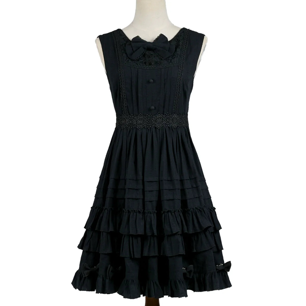 Strawberry Witch - Elegant Lolita Jumper Dress Solid Color JSK