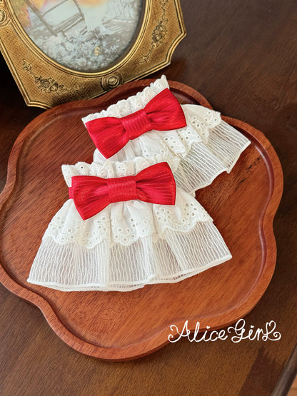 Alice Girl - Old School Polka Dots - Sweet Lolita BNT & Detachable Sleeves