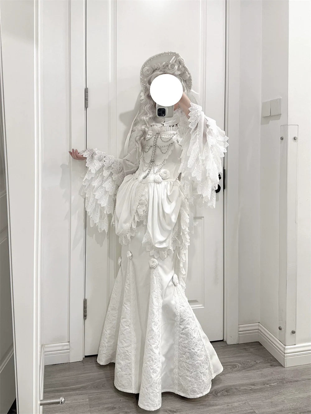 LeMiroir - Saint - Gothic Lolita Bolero Skirt Mermaid Dress Corset