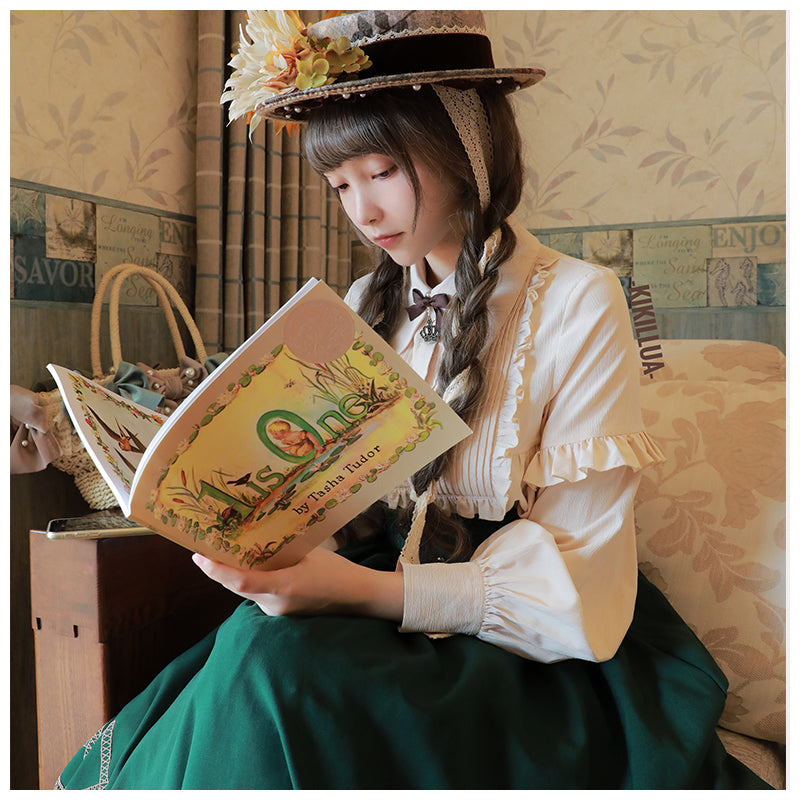 Yuan Su - Elegant Lolita Long Sleeve Blouse