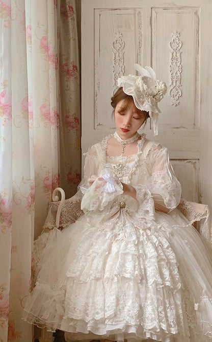 Sweet Wood - Secret Garden In Midsummer - Elegant Lolita Bridal JSK