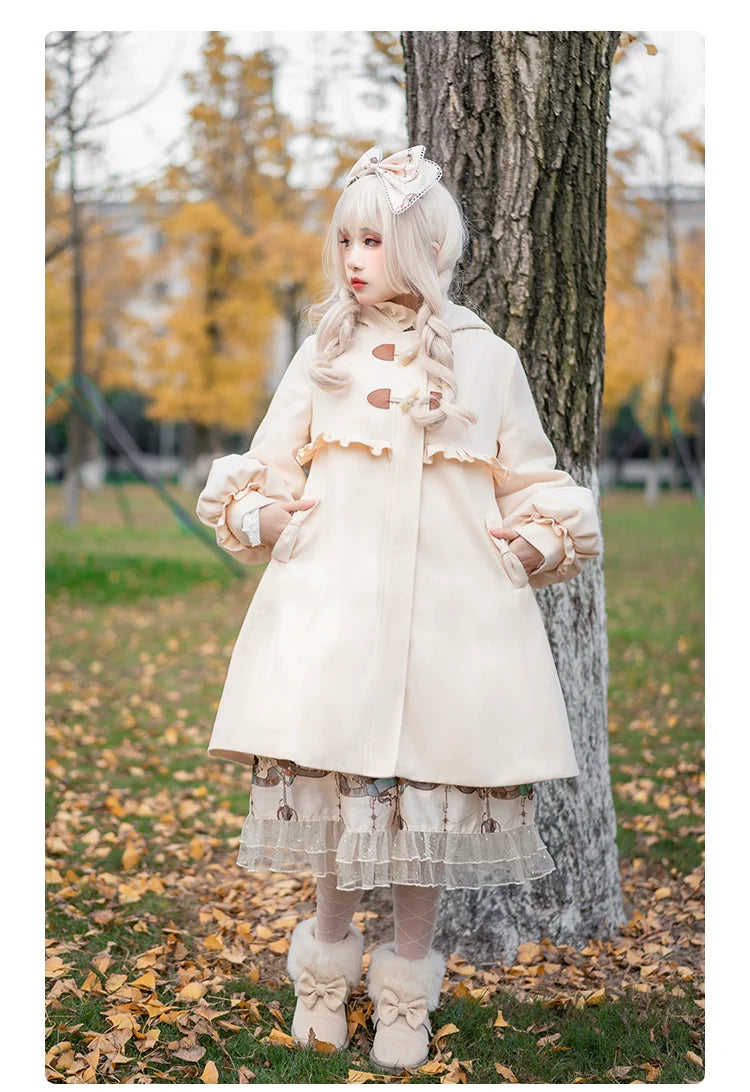 Fairy Cat - Sweet Lolita Coat Autumn and Winter Lolita Outwear