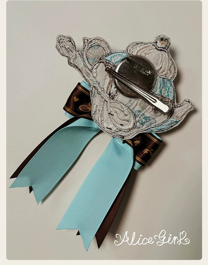 Alice Girl - Bear Chocolate Bar - Kawaii Lolita Headdress Set