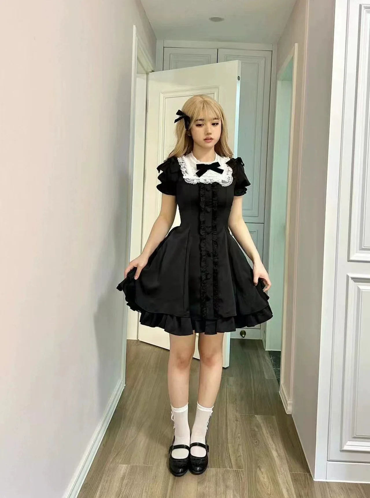 Sweet Wood - Plus Size Lolita OP Dress Summer Dress