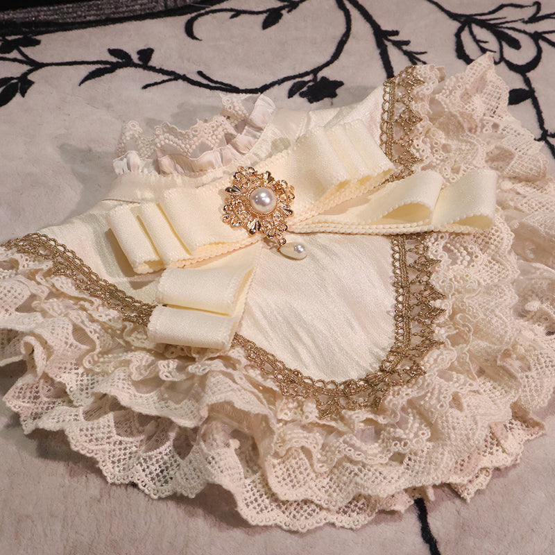 LizBird - Reincarnation of Time - Elegant Lolita OP Set with Waist-Cinching and A-Line Styles