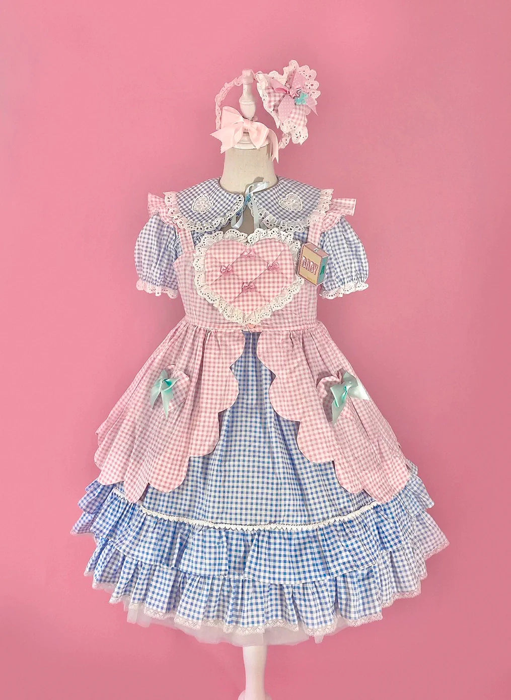 Fluff Mollie - Bean Breakfast - Sweet Lolita Overskirt Daily Daily Petaled Skirt