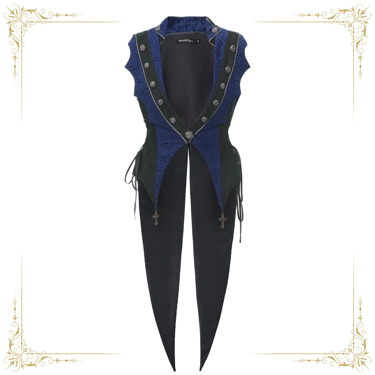Immortal Thorn - Eternal Crimson Moon Forest - Ouji Lolita Tailcoat Jacket