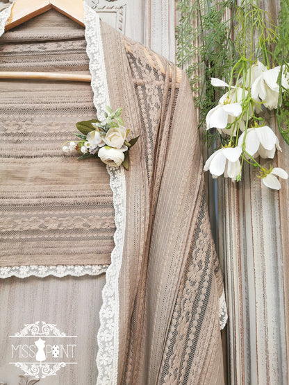 Miss point - Sally's Garden - Lace Cotton Lolita Shawl