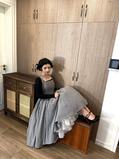 Sweet Wood - Margaret - Plus Size Lolita Dress Suit Solid JSK