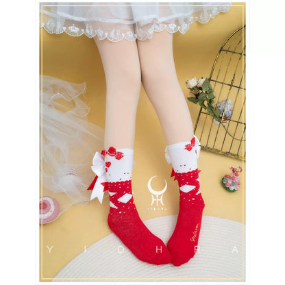 Yidhra - Christmas Lolita Socks Sweet Ankle Socks