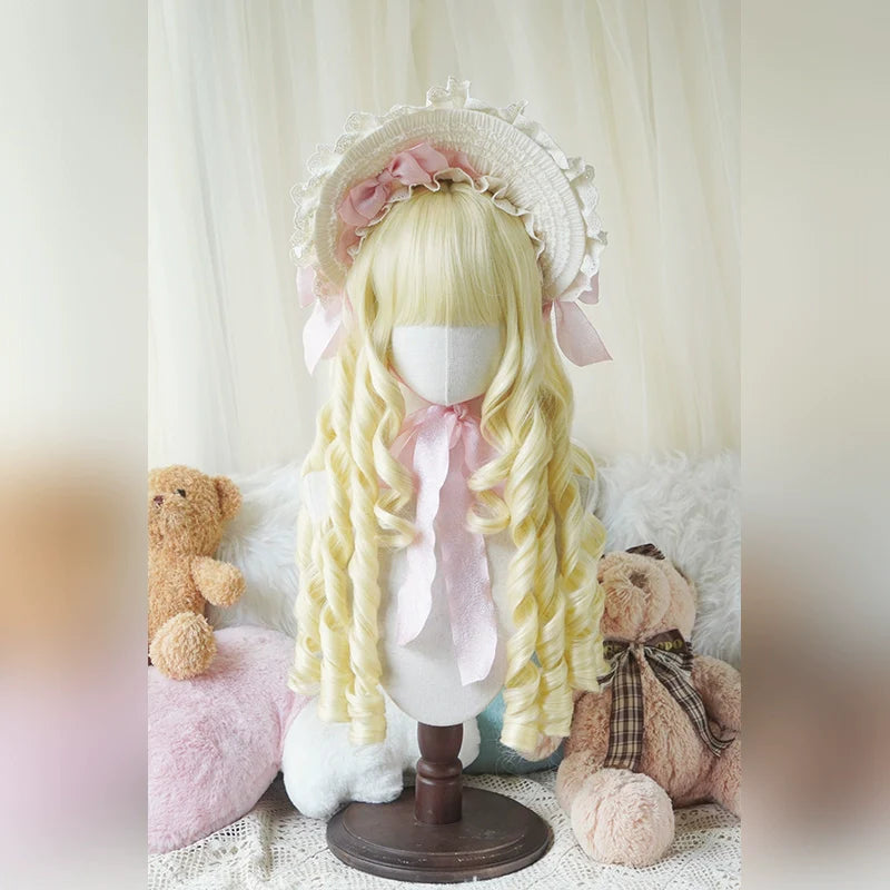 Imperial Tea - Vintage Lolita Wig Doll-Like Elegant Hair