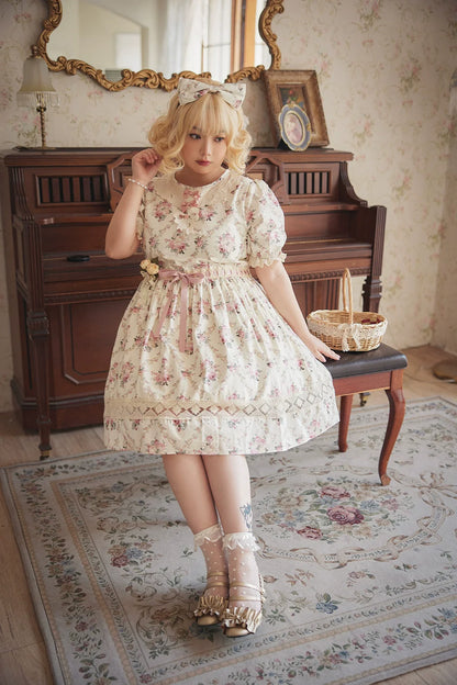 Miss Point - Customized Elegant Lolita OP Dress Cute Daily Girl Short Lolita Dress