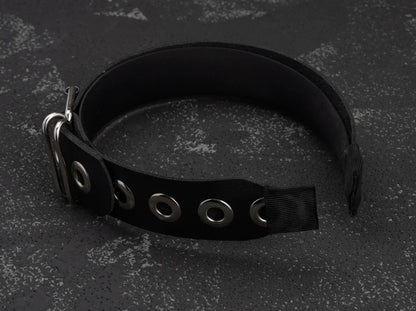 Strange Sugar - Gothic Lolita KC Faux Leather Punk Lolita Hair Accessories