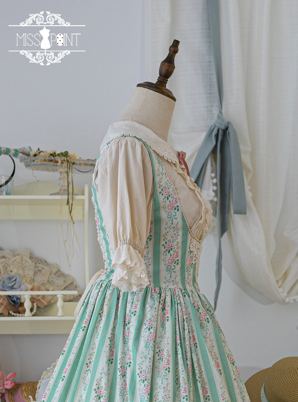 Miss Point - Happy Summer - Elegant Lolita Floral JSK Dress