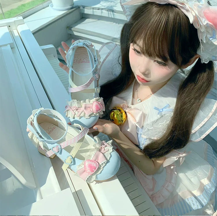 Aimee - Strawberry Limited 2.0 - Sweet Lolita Mary Jane Heel Shoes
