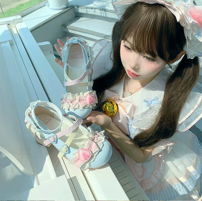 Aimee - Strawberry Limited 2.0 - Sweet Lolita Mary Jane Heel Shoes