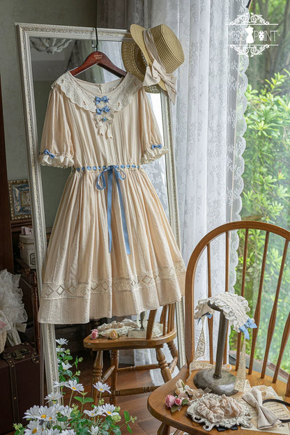 Miss Point - Customized Elegant Lolita OP Dress Cute Daily Girl Short Lolita Dress